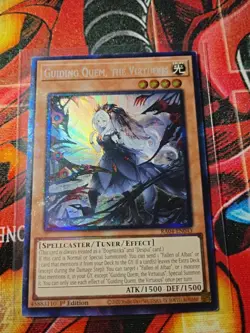 Guiding Quem, The Virtuous Prismatic Collector’s Rare RA04-EN043 Yugioh - Image 1