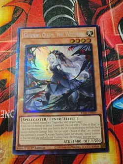 Guiding Quem, The Virtuous Prismatic Collector’s Rare RA04-EN043 Yugioh - Image 2