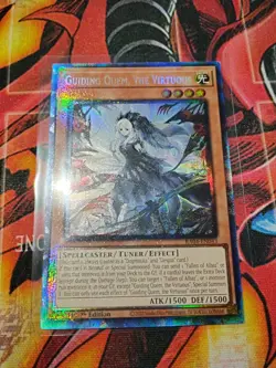 Guiding Quem, The Virtuous Prismatic Collector’s Rare RA04-EN043 Yugioh - Image 3