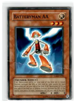 Yu-Gi-Oh! Batteryman AA Common TLM-EN030 Damaged Unlimited - Image 1