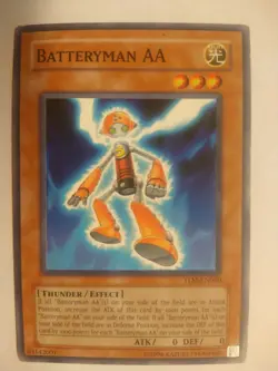 YuGiOh Batteryman AA The Lost Millenium TLM-EN030 Unlimited Common -Premium NOS - Image 1