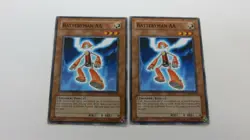 2x UNLIMITED EDITION BATTERYMAN AA MONSTER CP06-EN013 COMMON YUGIOH NM - Image 1
