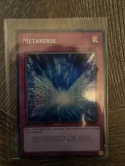 Metaverse (Secret) SBCB-EN020 Speed Duel: Battle City Box 1st Edition Yugioh - Image 3