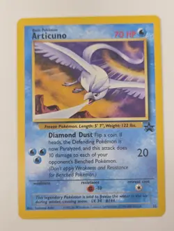 Pokemon Articuno Promo 22 2000 Wizards Black Star Water Type Card Toshinao Aoki - Image 1