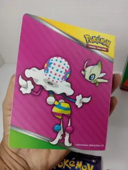 Pokemon TCG Binder Mini Album Holds 60 Cards 2017 & 2018 Lot Of 2 w/Card Pkgs. - Image 3