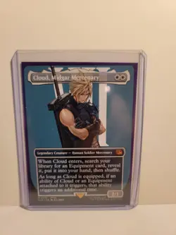 Cloud, Midgar Mercenary (Borderless) Final Fantasy Regular - Image 1