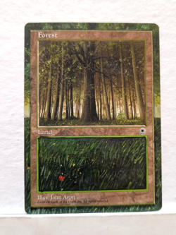 Forest Portal MTG Magic Hand Painted Altered Extended FULL Art - Image 1