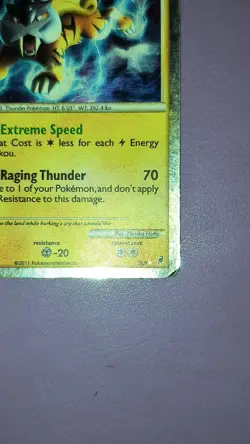 Raikou - SL9 - Pokemon Call of Legends Holo Card HP - Image 2