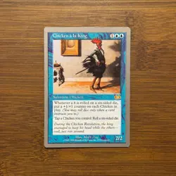Chicken a la King Unglued NM Rare Magic the Gathering Card MTG - Image 1