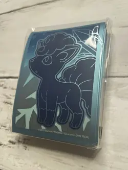 Pokemon Silver Tempest 65ct Deck Card Sleeves ETB Vulpix SWSH 2022 - Image 1