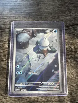 Snover Illustration Rare 140/132 Mega Evolution Pokemon TCG Near Mint Card NM - Image 1