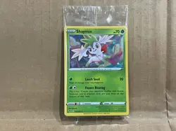 SEALED Pokemon TCG Shaymin Black Star Promo Card 015/185 Holo Vivid Voltage NM - Image 1
