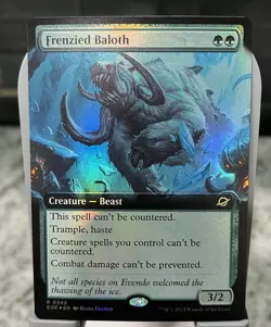 Frenzied Baloth (Extended Art) Edge of Eternities Foil - Image 1