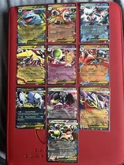 Pokemon TCG Mega Evolutions Complete EX Set 10x Cards NM-M Condition - Image 1