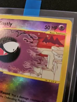 Pokemon TCG Card English e-Series Skyridge Gastly 57/144 Reverse Holo - Image 5