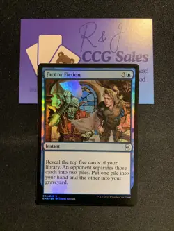 MTG Fact Or Fiction FOIL Eternal Masters Uncommon Card - Image 1
