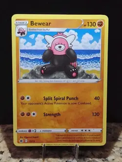 Lapras 6/15 & Bewear 12/15 McDonald's 2022 Happy Meal Promo Pokemon Cards - Image 5