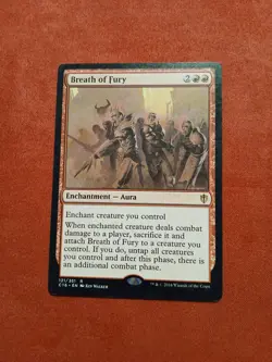 MTG Breath of Fury Commander 2016 Regular NM - Image 1
