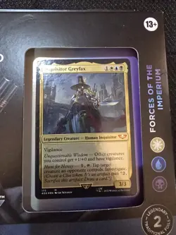 Magic The Gathering WH40K Commander Deck - Forces Of The Imperium Inq. Greyfax - Image 2