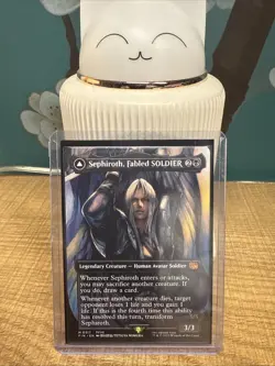 Magic: The Gathering - Sephiroth, Fabled SOLDIER 317 Borderless - FINAL FANTASY - Image 1