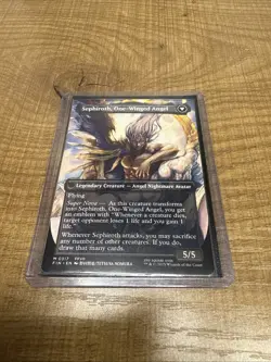 Magic: The Gathering - Sephiroth, Fabled SOLDIER 317 Borderless - FINAL FANTASY - Image 4