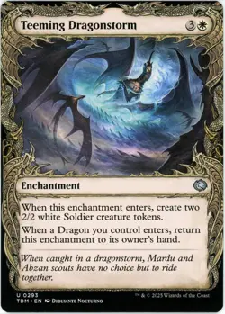 Teeming Dragonstorm (Showcase) - 00293 - Tarkir Dragonstorm - MTG - NM/M - Image 1