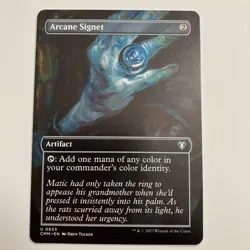 Arcane Signet (Borderless) Commander Masters Regular - Image 1