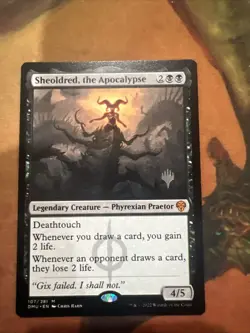 Magic the Gathering Sheoldred, the Apocalypse Promo Pack Dominaria United LP - Image 1