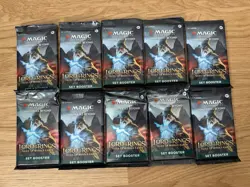 Magic the Gathering The Lord of the Rings: Tales of Middle Earth 10 Set Boosters - Image 1
