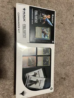 Magic The Gathering Final Fantasy Tidus Commander Kit Counter Blitz sealed - Image 1