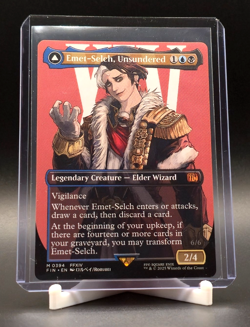 Emet-Selch, Unsundered/Hades MTG Final Fantasy Mythic Borderless Showcase #394 - Image 1
