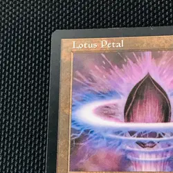 Lotus Petal MTG x2 Magic The Gathering 1997 Vtg Tempest TCG CCG 🔥 - Image 3