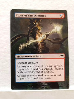 Clout of the Dominus Eventide MTG Magic Hand Painted Altered Extended Art - Image 1