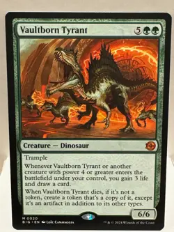 Vaultborn Tyrant Outlaws of Thunder Junction: the Big Score Regular NM - Image 1