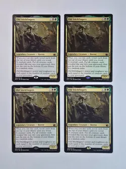 4x Old Stickfingers - Midnight Hunt - Near Mint - Magic the Gathering - Image 1