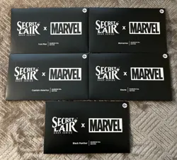 MTG Secret Lair x Marvel Rainbow Foil Edition 5 Sets NEW & SEALED - Image 1