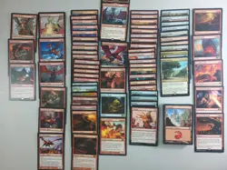 Magic 100 Commander Deck Lathliss Mono Red Dragon Tokens MTG Ready To Play - Image 2