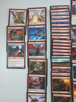 Magic 100 Commander Deck Lathliss Mono Red Dragon Tokens MTG Ready To Play - Image 3