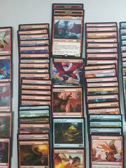 Magic 100 Commander Deck Lathliss Mono Red Dragon Tokens MTG Ready To Play - Image 5