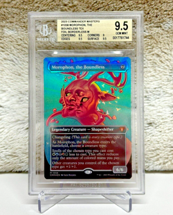 2023 MTG Commander Masters - #1058 Morophon the Boundless Texture Foil- BGS 9.5! - Image 1