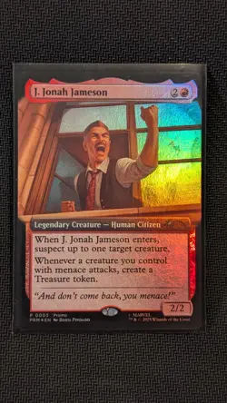 J. Jonah Jameson (0003) Unique and Miscellaneous Promos (MagicCon) - Near Mint - Image 1