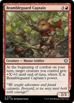 Brambleguard Captain Bloomburrow MTG Magic - Image 1