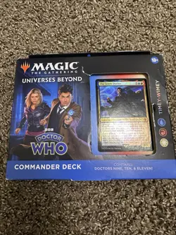 Magic The Gathering Universes Beyond - Doctor Who Timey-Wimey - Commander Deck - Image 1