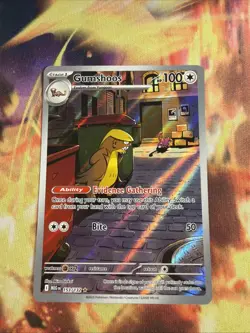 Gumshoos Illustration Rare 153/132 Pokemon TCG Mega Evolution NM - Image 1