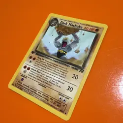 Pokemon - 1st Edition Team Rocket - Dark Machoke 40/82 - Uncommon LP/NM - Image 1