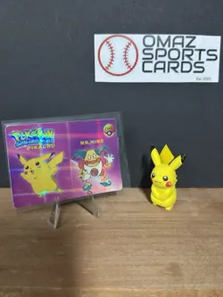 Pikachu, Mr. Mime, Voltorb, Electrode - 2000's Rare Pokemon Vending Sticker - NM - Image 1