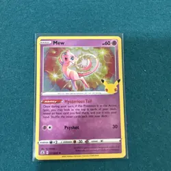 Pokemon Mew 011/025 - Celebrations 25th Anniversary - Holo NM - Image 1