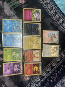 Pokemon TCG Full Eeveelution Set Black & White Promos BW87 - BW94 Holo + Sylveon - Image 1