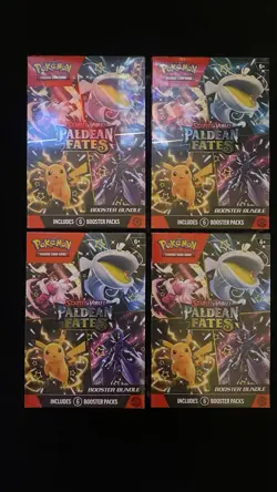 Pokemon Paldean Fates Booster Bundle Lot x5! - Image 2