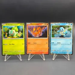 HD COSMOS HOLO HD Starters Set - Pokemon 151 Poster Collection Promo - Image 1